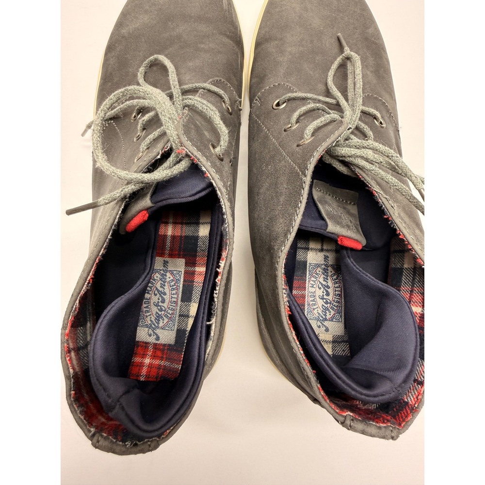 Flag & Anthem Weston Mens Grey Chukka Boots FA19FW003 Size 11 Plaid Lined - Picture 6 of 6